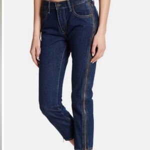 NEW! LEVI'S 505C Cropped Zipper Skinny Bondage Blue